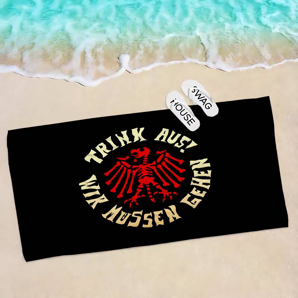 Die Toten Hosens Rock BAND Microfiber Beach Towel Absorbent Quick dry Soft Yoga Swimming Resort Mountain Climbing Towel