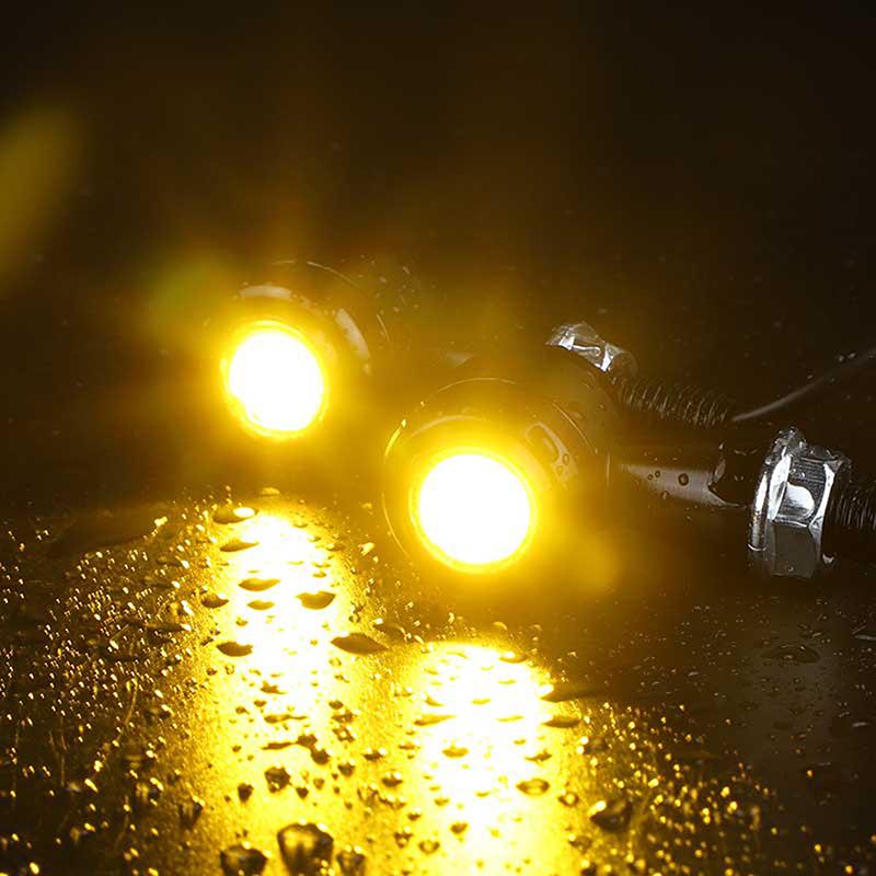 4Pcs 8mm Motorcycle LED Turn Signal Light Signal Lamp Indicators Blinker Flashing Lamp Universal Fit for Most Motorcycle,Dirt Bike,Street Bike