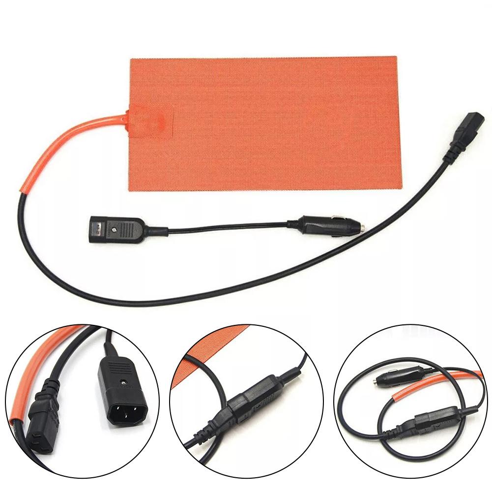 Food Delivery Heater 12V Heating Mat Food Delivery Efficient Heat Distribution Multi-purpose Heating Overheat Protection
