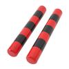 1 Pair Rhythm Sticks Wooden Case Iron Beads Sand Stick Shaker Musical Sticks Rhythm Percussion for Early Education Red