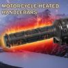 12V 22CM Motorrad Beheizbare Griffe Wasserdicht 5 Stufen Heizung Schnelle Heizung Steuerung Handwärmer Temperatur Einstellbar & F5Y7