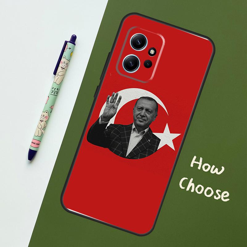 Turkey Recep Tayyip Erdogan Case For Xiaomi Redmi Note 15 Pro Plus 14 13 10 11 12 Cover For Redmi 15C 15 13C 12C 14C 10C