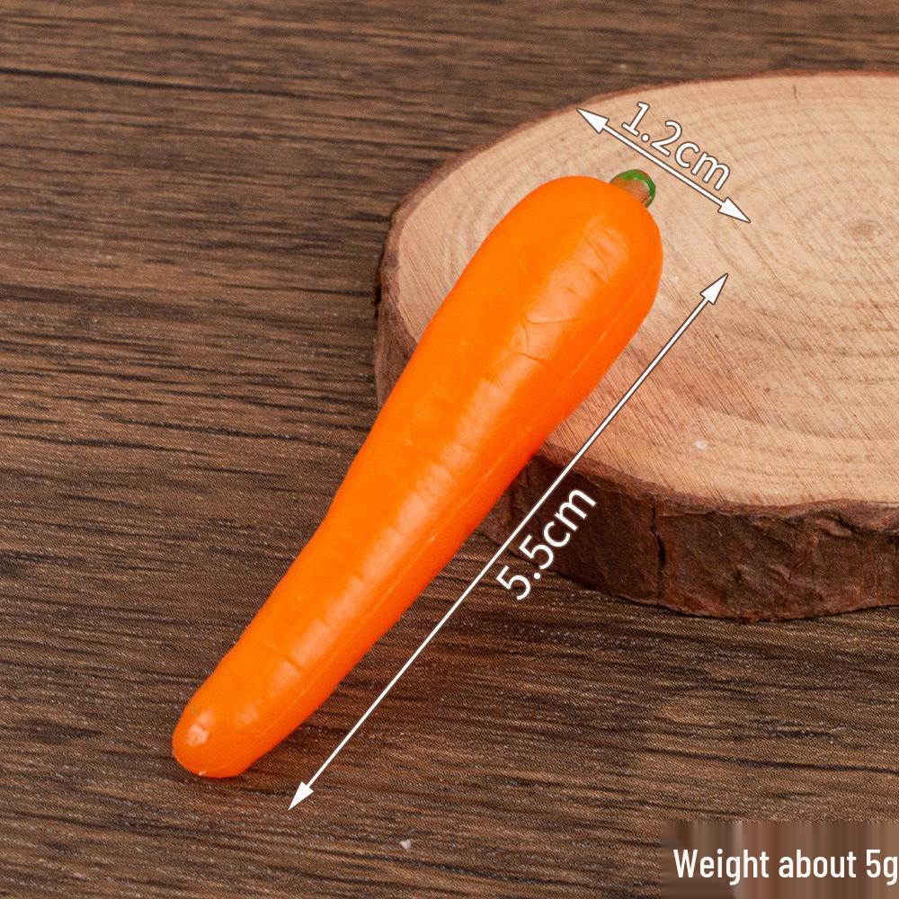 

Мини Модель Моркови Заколка для Волос и Кукольный Дом Кухонная Игрушка Украшения