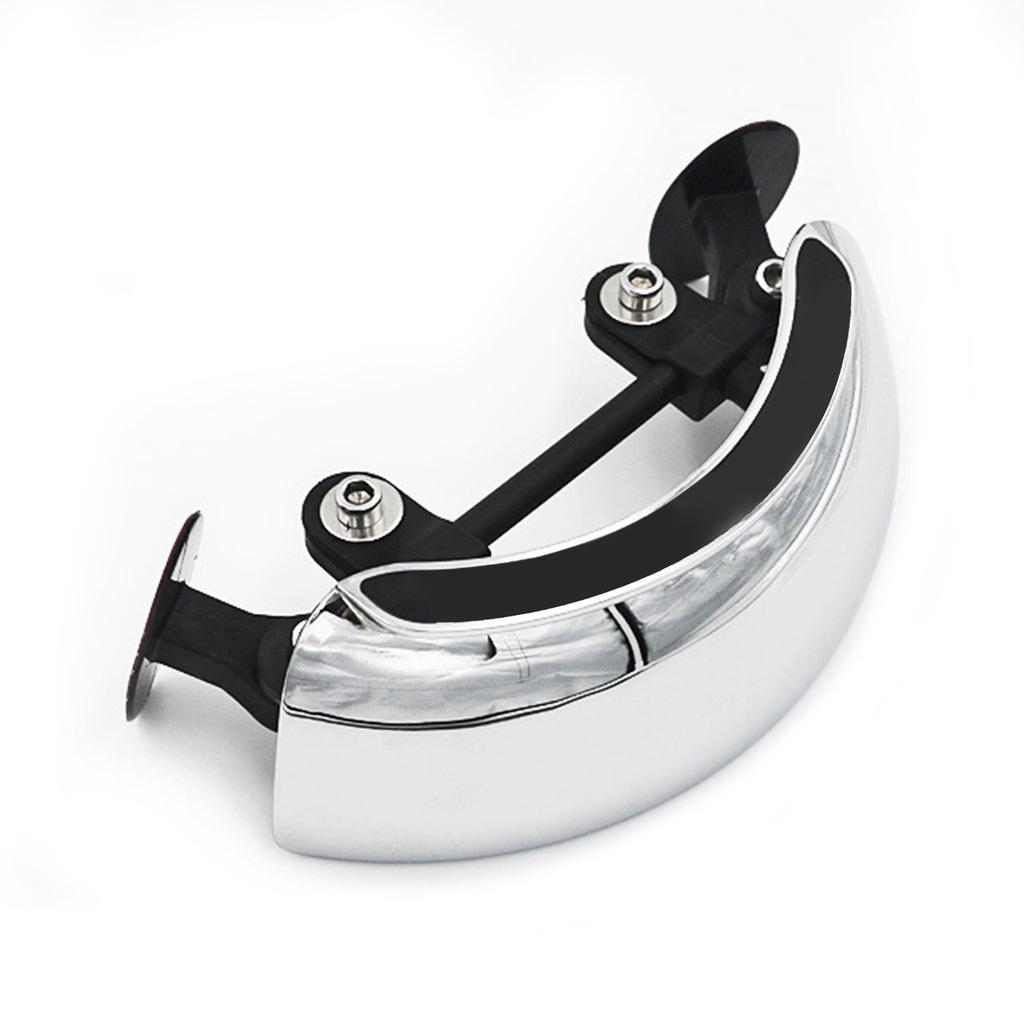 Motorrad Rückspiegel, 180 Grad Weitwinkel Sicherheits-Rückspiegel Toter-Winkel-Spiegel Für Motorrad Cruiser Sportmotorrad Straßenmotorrad Roller