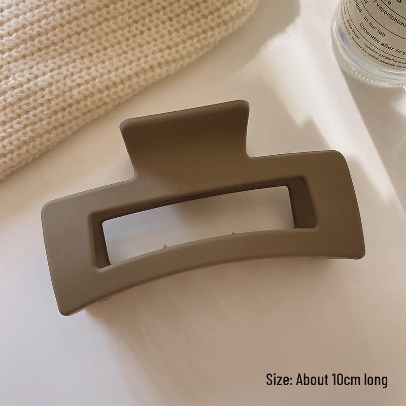 High-End Large Metal Claw Hair Clip for Women - Elegant Updo Accessory