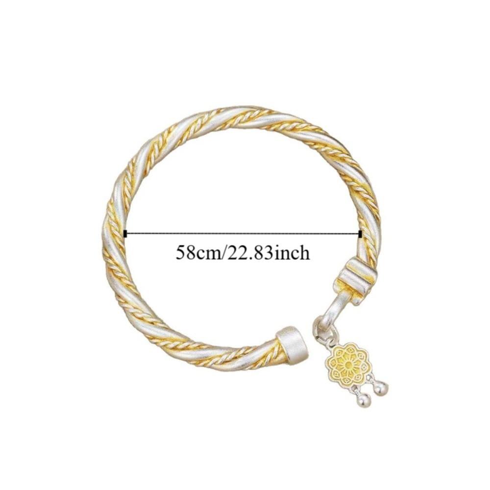 Antique Chinese Style Bracelet Adjustable Tassel Bracelet Open Bracelet  Cultural Wear