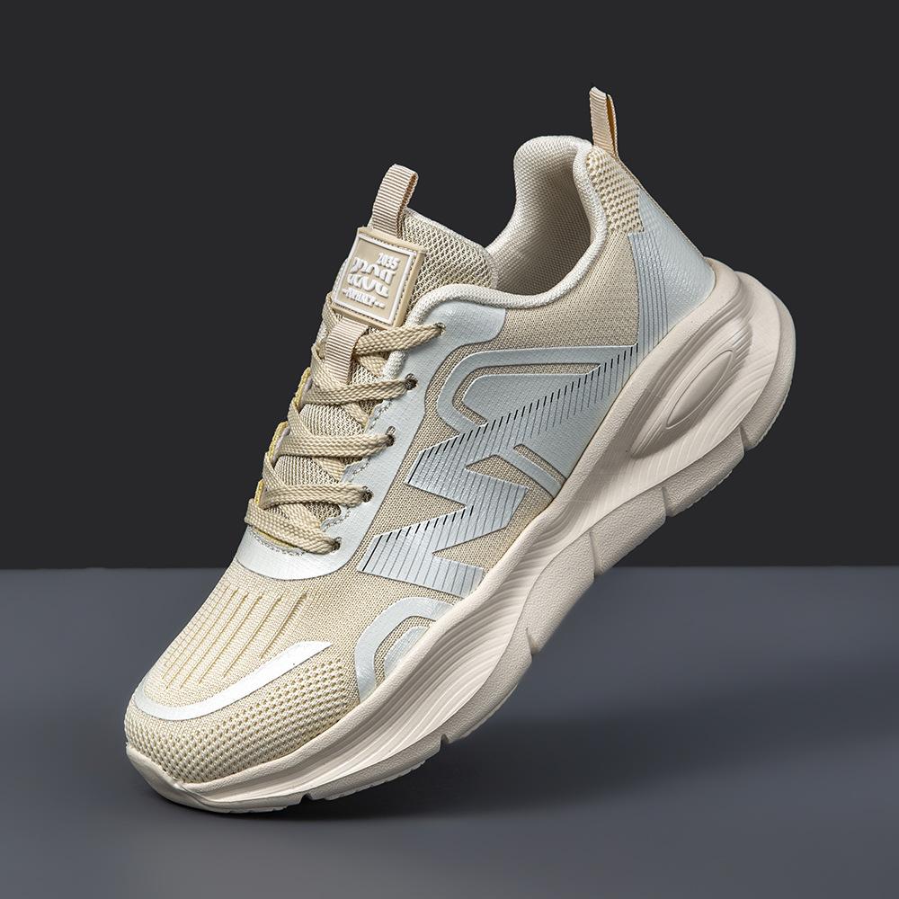 Simple running shoes New casual sports shoes Student platform breathable dad shoes