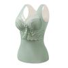 Women's Lace Wool Silk Heated Seamless Slimming Vest