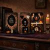DIY Mini Po Frames Silhouette Tin Box Halloween Miniature Picture Display Storage Container