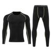 Breathable Quick-Dry Tight Long-Sleeve Running Set - Wear-Resistant Spring & Autumn Casual Sportswear