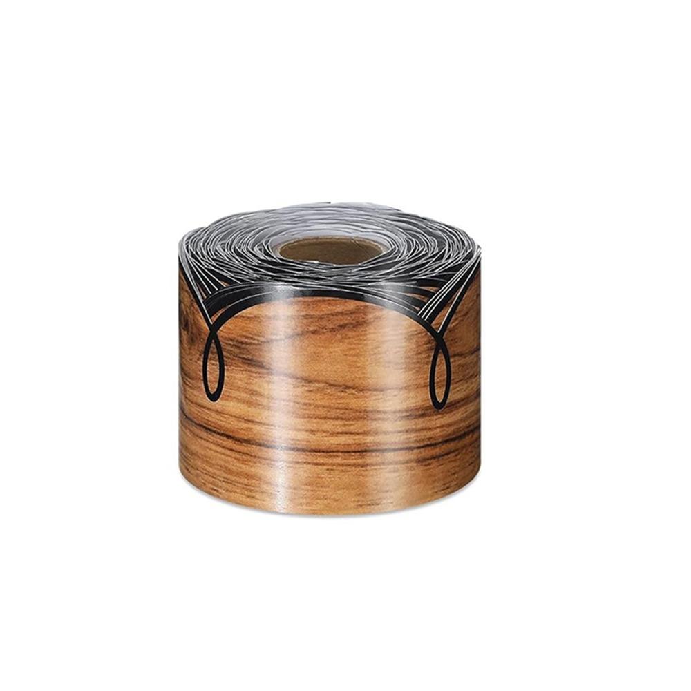 10m/Roll Bulletin Board Border Wood Grain Decorative Board Border Sticker Classroom Decor