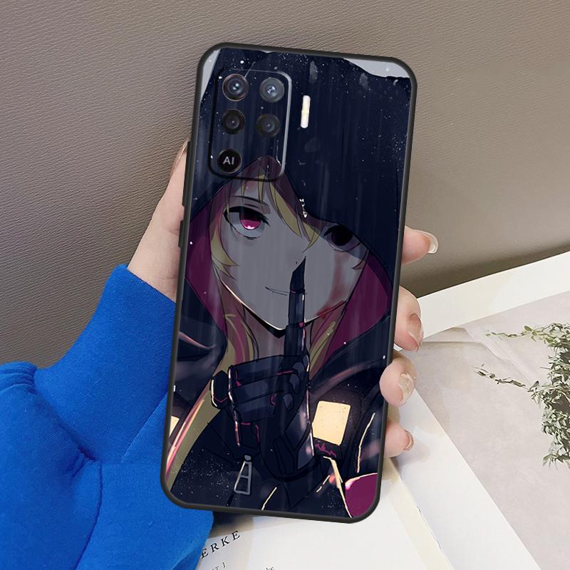 Girls Frontline Game Case For Oppo A76 A16 A96 A17 A18 A60 A80 A40 A38 A58 A78 A98 A94 A74 A54 A15 A57 A77 A5 Pro