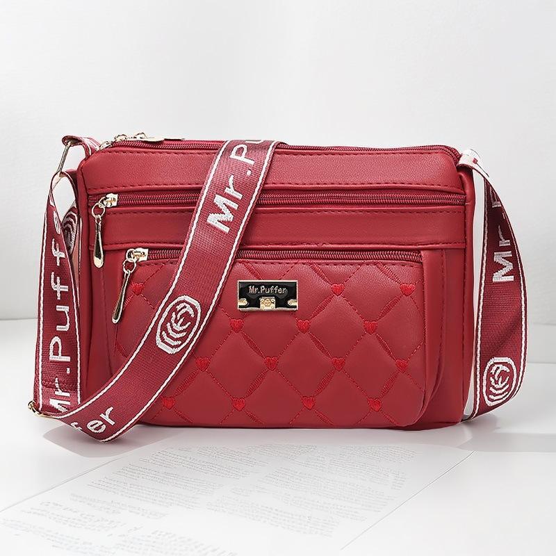 

Spring Single-shoulder Women s Middle-aged Bags, Fashionable Crossbody Bags, Versatile Women s Bags 28 *11.5 *8.5CM