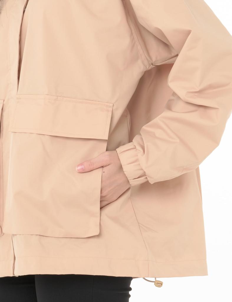 Adidas KTX43 Loose Fit Mountain Parka Magic Beige Size L Women's Jacket, (JG3810),