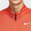 Nike Victory Dri-Fit Comfortable Long Sleeve Golf Shirt Men tops Orange FZ7463-809