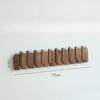 Wall Hanger Coat Rack Solid Wood Portable Organizer Hatstand Minimalist Interior Furniture Coat Rack Entrance Hall Design Racks