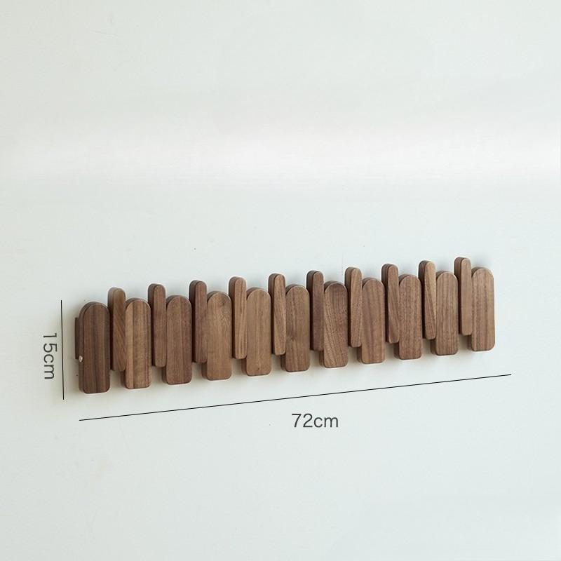 Wall Hanger Coat Rack Solid Wood Portable Organizer Hatstand Minimalist Interior Furniture Coat Rack Entrance Hall Design Racks