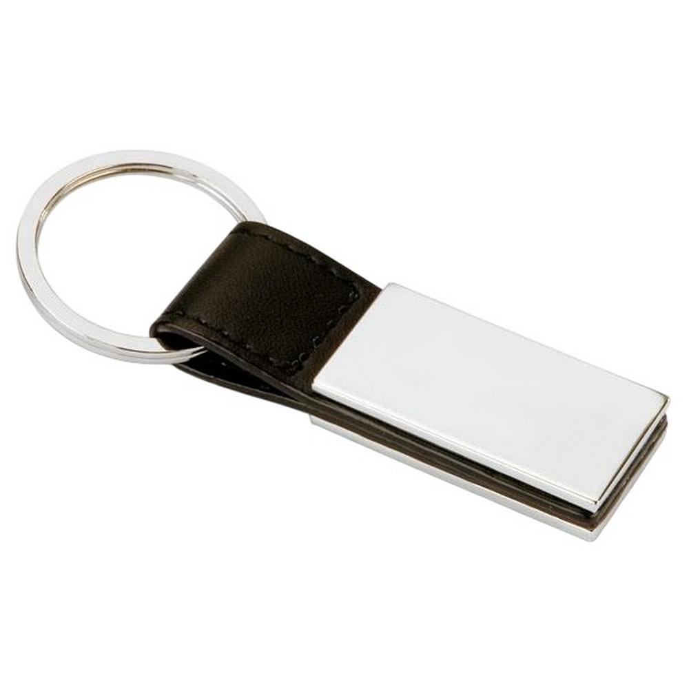 MidOcean Rectanglo PU & Metal Keyring