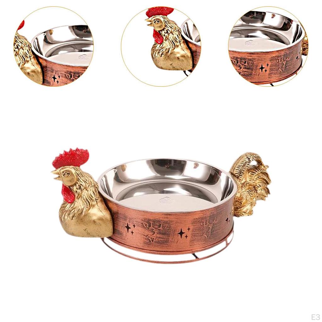 Chicken Dry Pot Buffet Food Warmer Cooking Creative Quick Heating Themed Cookware