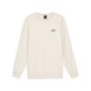 Skin-Friendly Soft Round Neck Sports Long Sleeve Fleece Thickened Sweatshirt Men Sweatshirt Light-Brown L424U170-0046