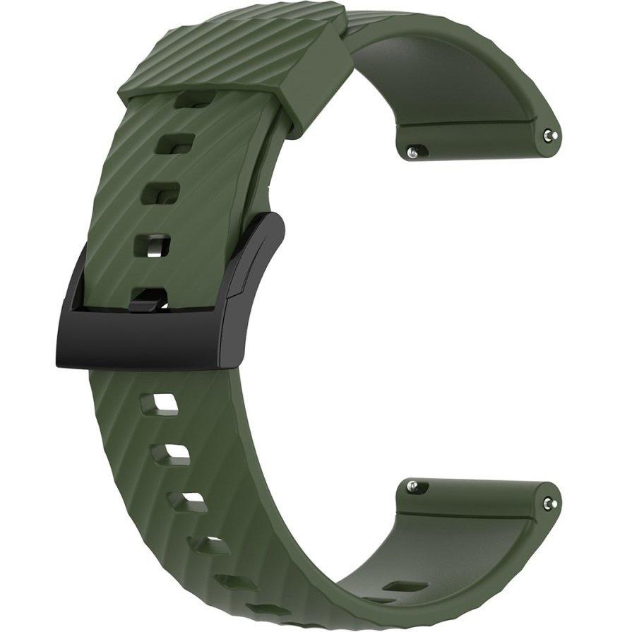Silikonarmband für Suunto 9, Grün
