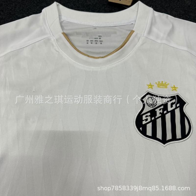 2026-2027 Camiseta de Fútbol Santos Local Visitante Neymar 10 Manga Corta Camiseta de Fútbol Hombre