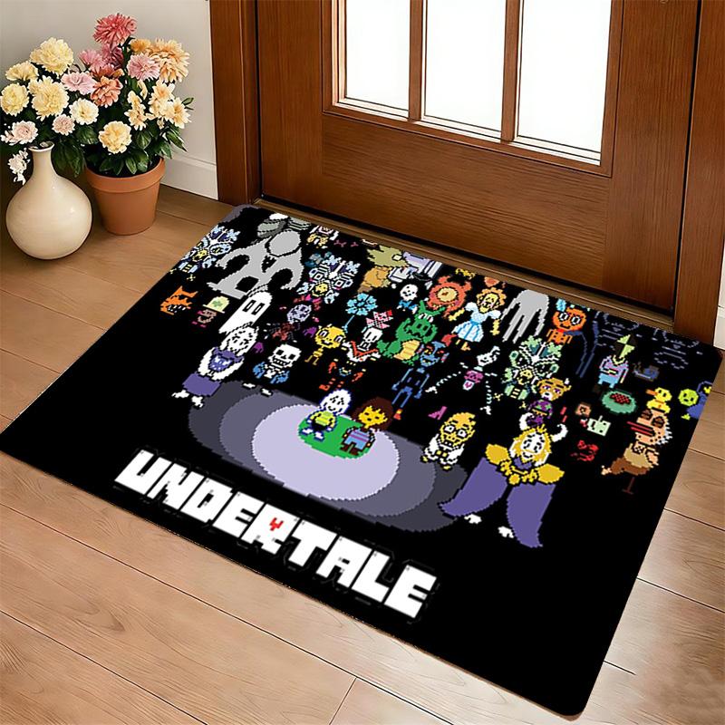Undertale Party Living Room Nonslip Area Rug Soft Carpet For Bedroom Game Playroom Sofa Office Home Decor Doormat Christmas Gift C930804