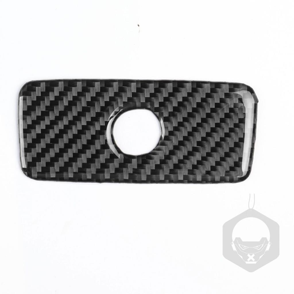 Real Carbon Fiber Co-pilot Glove Box Handle Cover For Durango Grand Cherokee