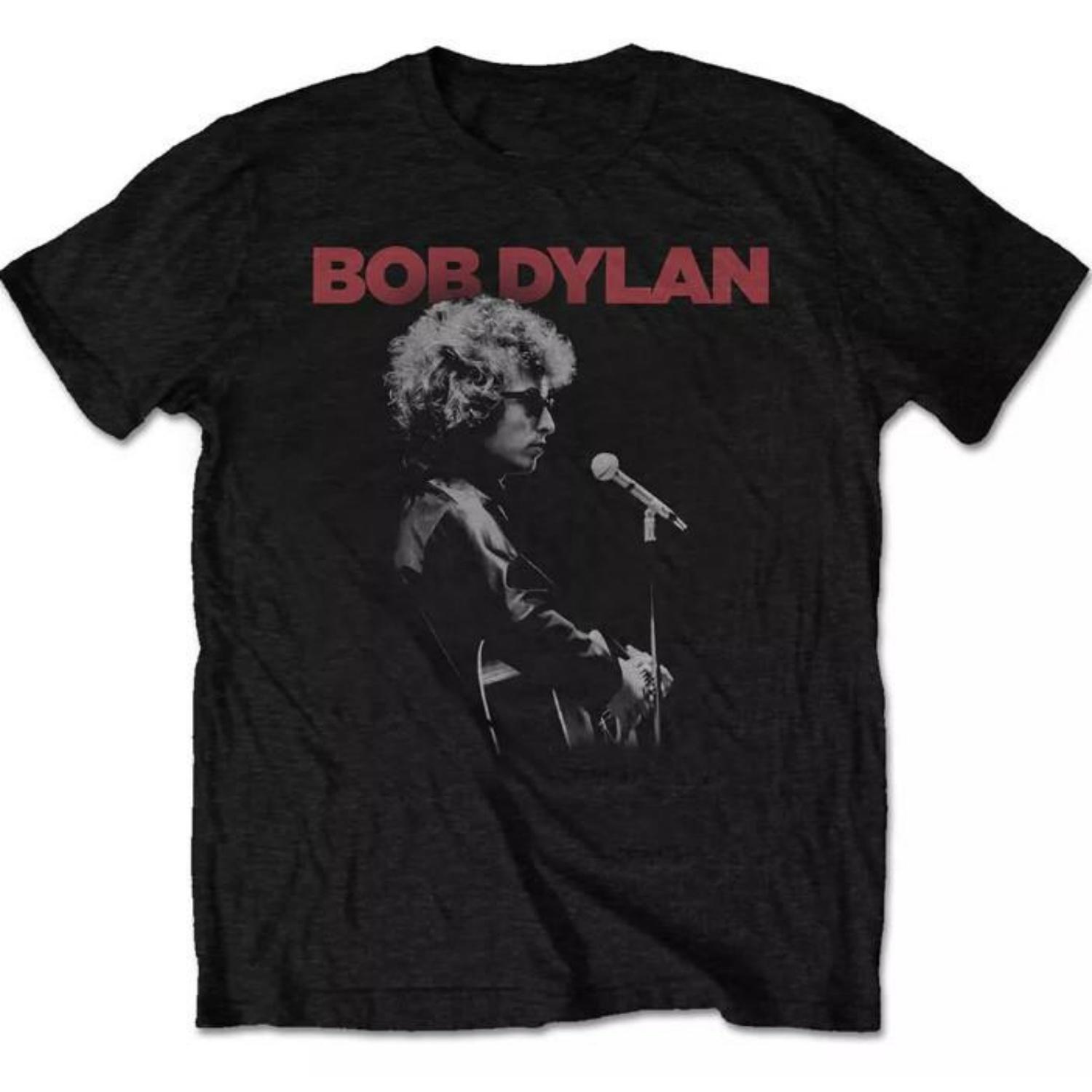 BOB DYLAN T-Shirt Official Licensed T-Shirt Unisex T-Shirt S чёрный