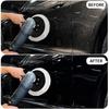 2 PCS 6 Inch Wool Polishing Pad, Widen the Edge Hook and Loop Buffing Wheel, for Orbital Polisher Buffer Synthetic Polisher