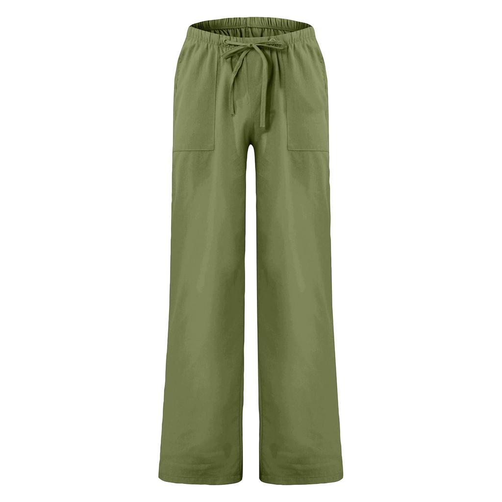 Men's Cotton Linen Trousers Men's Casual Fashionable Cotton Linen Trousers