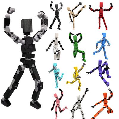 Multi- Movable Doll, Fully Articulated Mechanical Toy For Stress Relief