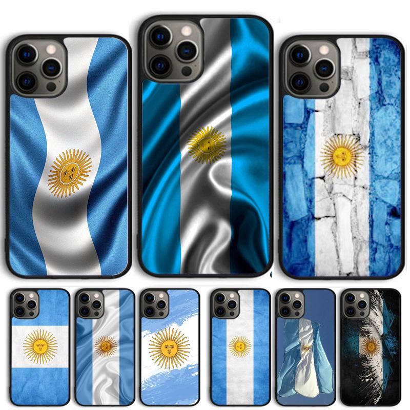 Argentine National Flag Phone Case For iPhone 17 Air 15 16 Cover 11 13 14 Pro Max 12 Plus Max Fundas