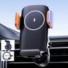 Smart Induction Wireless Charger Car Cell Phone Holder Solar Fast Charging Air Vent Navigation Stand
