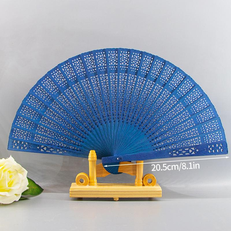 Folding Hand Fan Chinese Style Peacock Fans Sequin Decorative Dancing Fan Hand Fans for Women Home Wedding Fans Decoration