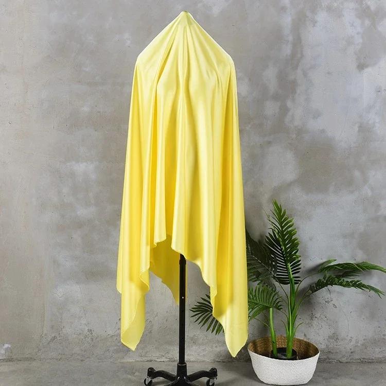 100x150cm Acetate Satin Fabric Double-sided Solid Color Glossy Smooth Skirt Strap Imitation Silk Cloth Apparel for Diy Sewing