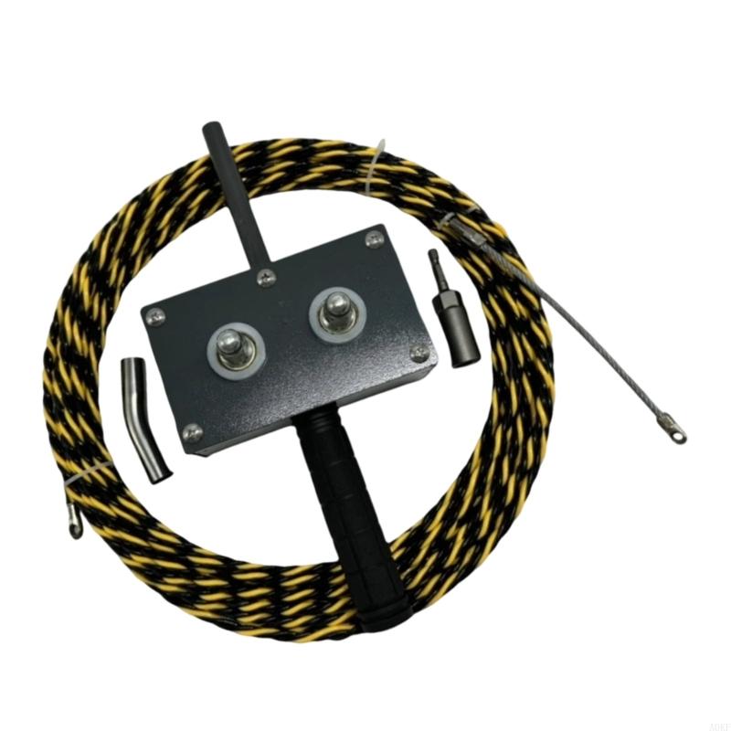 Compacted Electric Wire Threading Machine For DIY Enthusiasts Electrical Tools Durability Construction Easy Operation A0KF