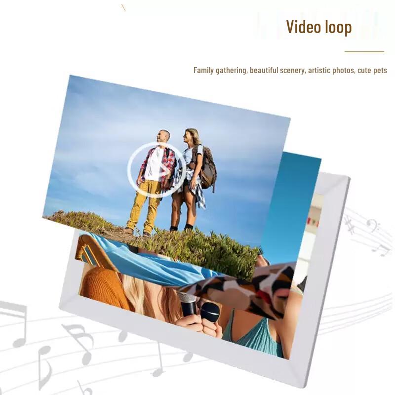 Jiuwenbao 13.3-inch HD Touchscreen Digital Photo Frame