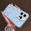 Matte Frosted Skin Feel Casing PC+TPU 2in1 Heart Shape Patterned Printed Protective Cover Soft Back Case for iPhone 17
