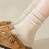 Women's Spring and Autumn Solid Color All Kinds of Anti Odor Boneless Tube Pile Socks