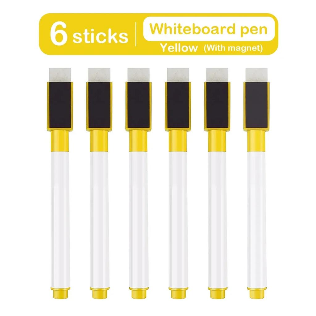 Magnetic Erasable Whiteboard Pen Color Options Blackboard Note Numbering Stationery Office Teaching Supplies for Classroom Use