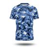 3D tištěné kamuflážní graffiti fotbalové tričko T-shirt pánské prodyšné s kulatým výstřihem krátký rukáv běžecké denní ležérní móda