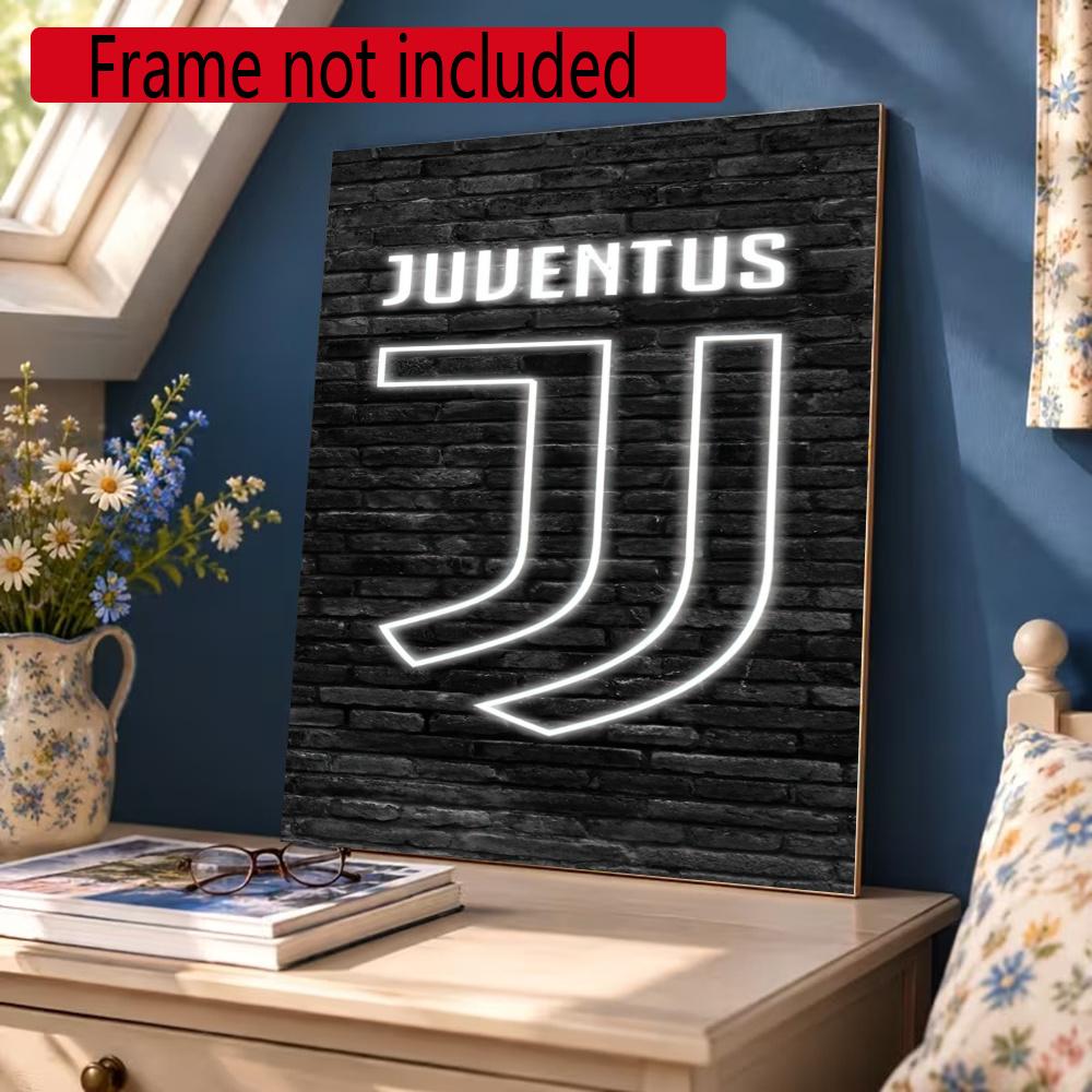 Juventus 5D Diamond Painting Round Diamond Rhinestones Mosaic Diamond Embroidery Wall Paintings Rhinestones Gift Frameless