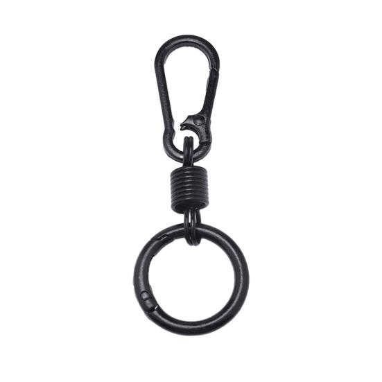 Ağır Hizmet Metal Karabina Anahtarlık Taşınabilir Hafif Kemer Sırt Çantası Asma Anahtarlık Outdoor Araba Ev Anahtarları Halkası Klips Tutucu Düzenleyici