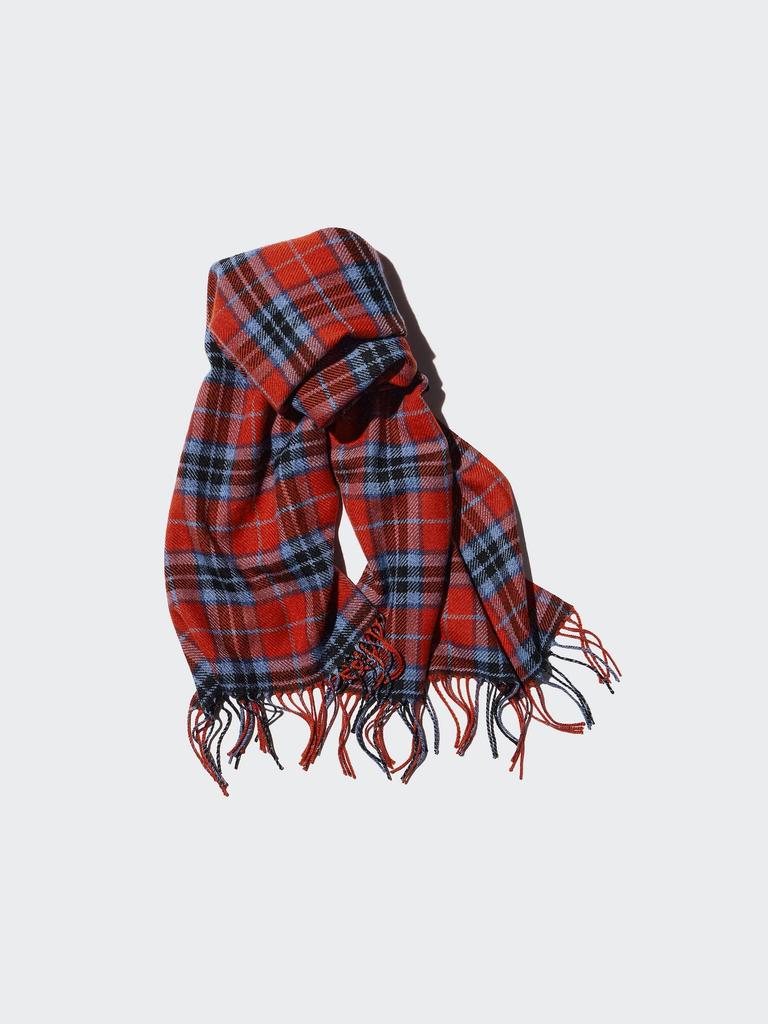 Uniqlo Heat Tech Scarf  Pattern 