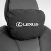 Suede Car Seat Headrest Cotton Neck Pillow For RX330 IS250 Ct200h ES300h RX350 IS300h Auto Interior Lumbar Pillow Keychain