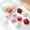 4,5 cm Handgemachte Realistische Rosen-Kamellienblütenköpfe für DIY-Kränze und Hochzeitsdekorationen