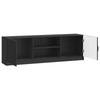 TV Cabinet Black 150 x 31 x 47 cm Particleboard