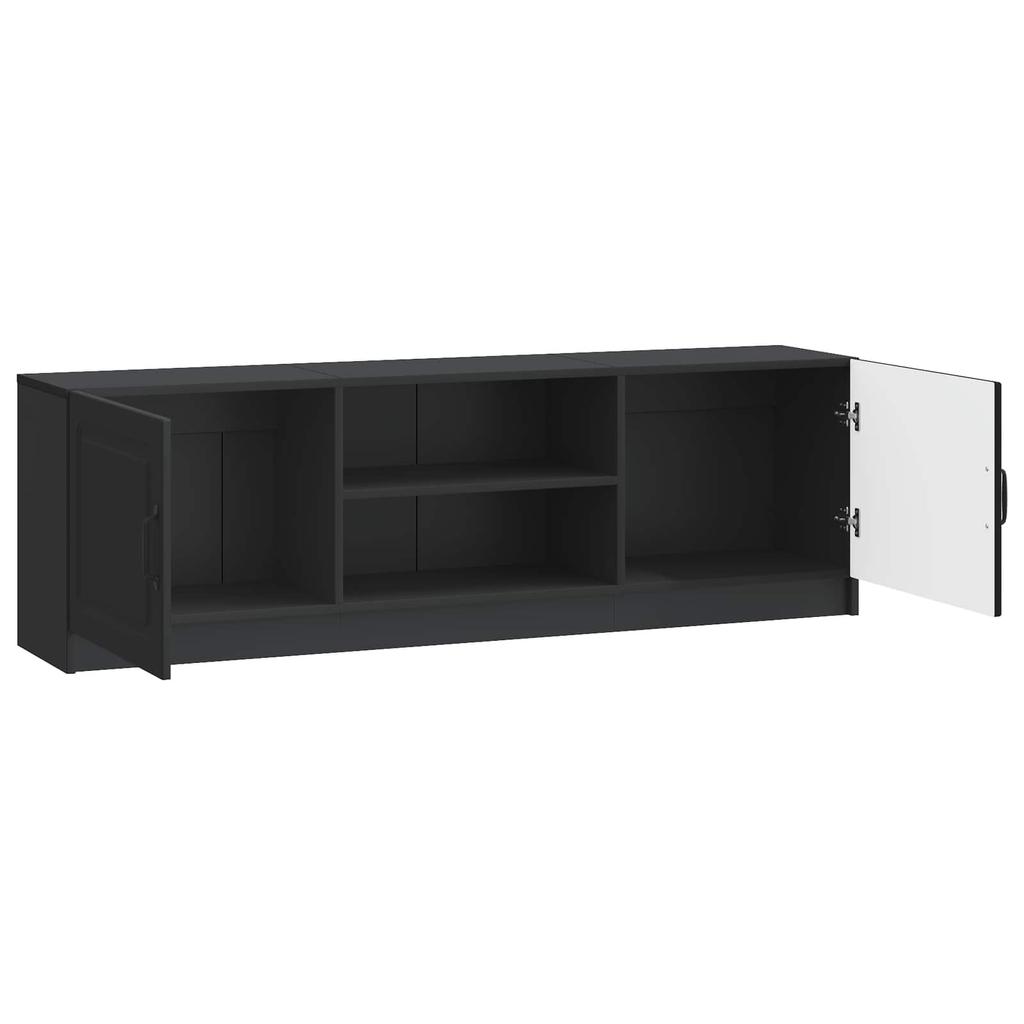 TV Cabinet Black 150 x 31 x 47 cm Particleboard