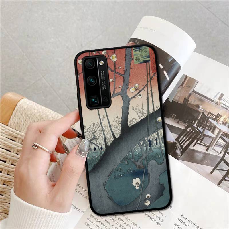 Husă Telefon Artă Stil Japonez Japonia Pentru Huawei Honor V30 30 9X 7A Pro View 20 10 9 Lite 10I 8C 8X 5A Play